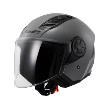 Casco LS2 OF616 Airflow 2 Solid Nardo Gris Brillo