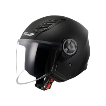 Casco LS2 OF616 Airflow 2 Solid Negro Mate