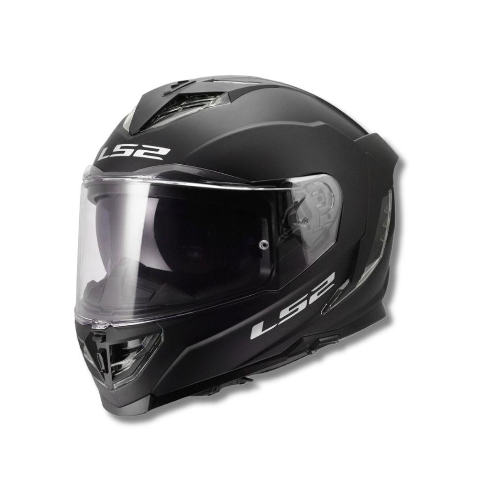 LS2 FF818 STORM III SOLID MATT BLACK L