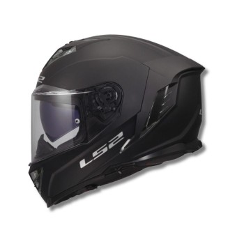 LS2 FF818 STORM III SOLID MATT BLACK L