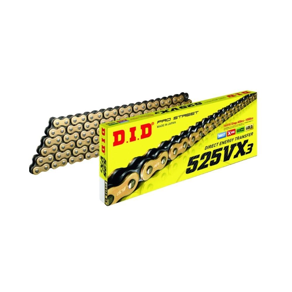 Cadena DID X-Ring 525VX3 /116 con remache
