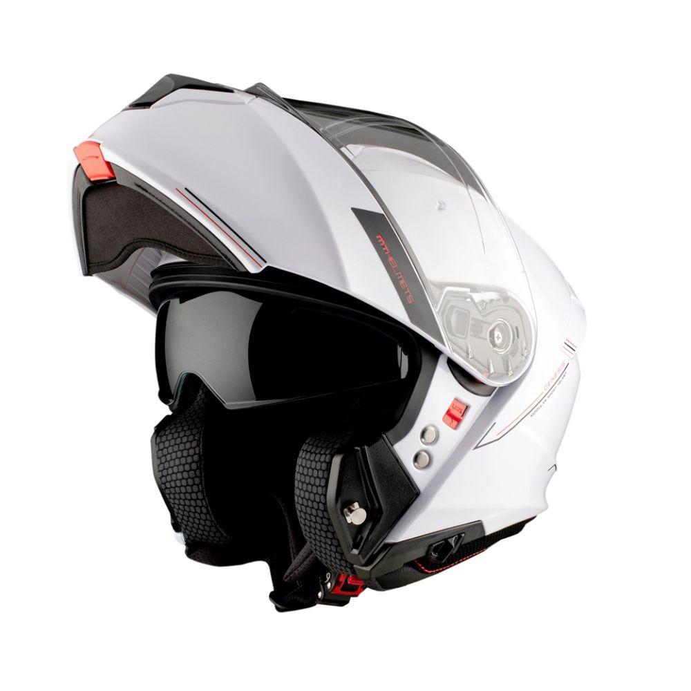 Casco modular MT FU935SV GENESIS SV solid  A0 BLANCO