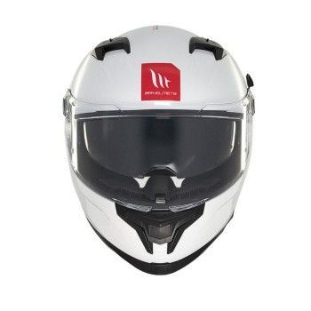 CASCO MT BRAKER SV SOLID A0 BLANCO PERLA BRILLO