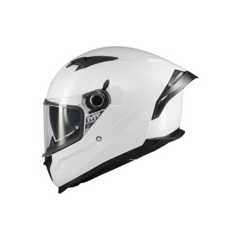 Casco MT Braker SV Pure A0 Blanco Brillo