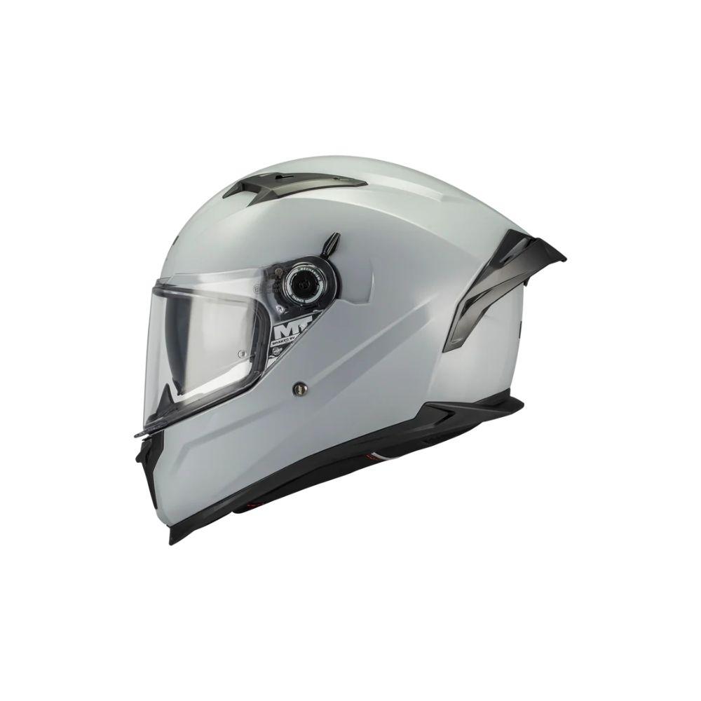 Casco MT Braker SV Pure A12 Gris Brillo