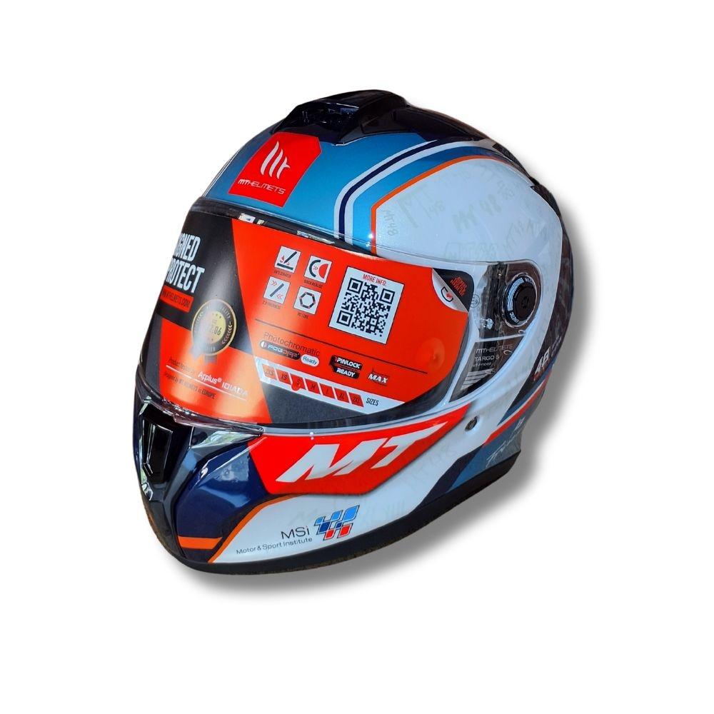 Casco MT Targo S Ivan Ortolá A7 2024 edición limitada