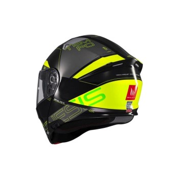 Casco modular MT Genesis SV MT FU935SV  ATEMPO B3 FLUOR BRILLO