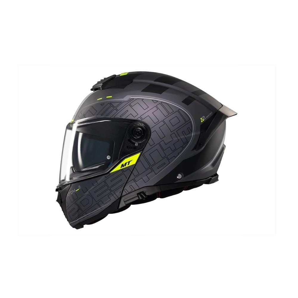 Casco modular MT Atom 2 SV DESTINY C2  MATE TALLA L
