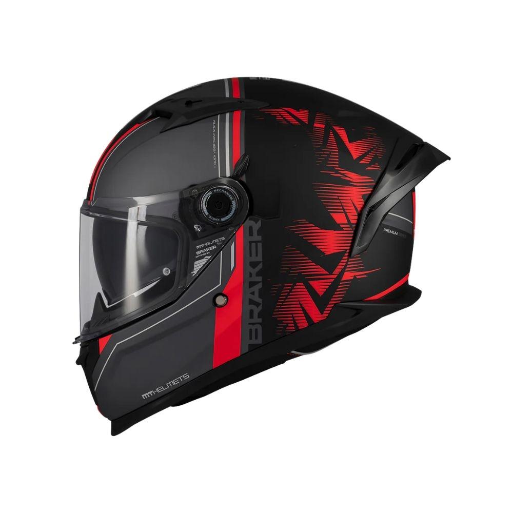 Casco Integral MT Braker SV CHARM B5 MATE