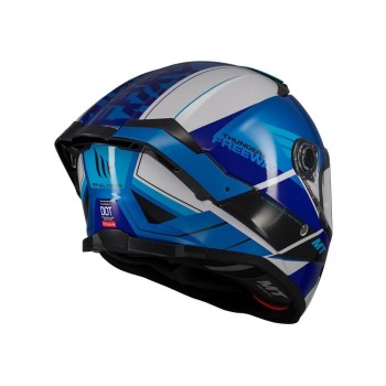 Casco Integral MT Thunder 4 SV FREEWAY A17 BRILLO