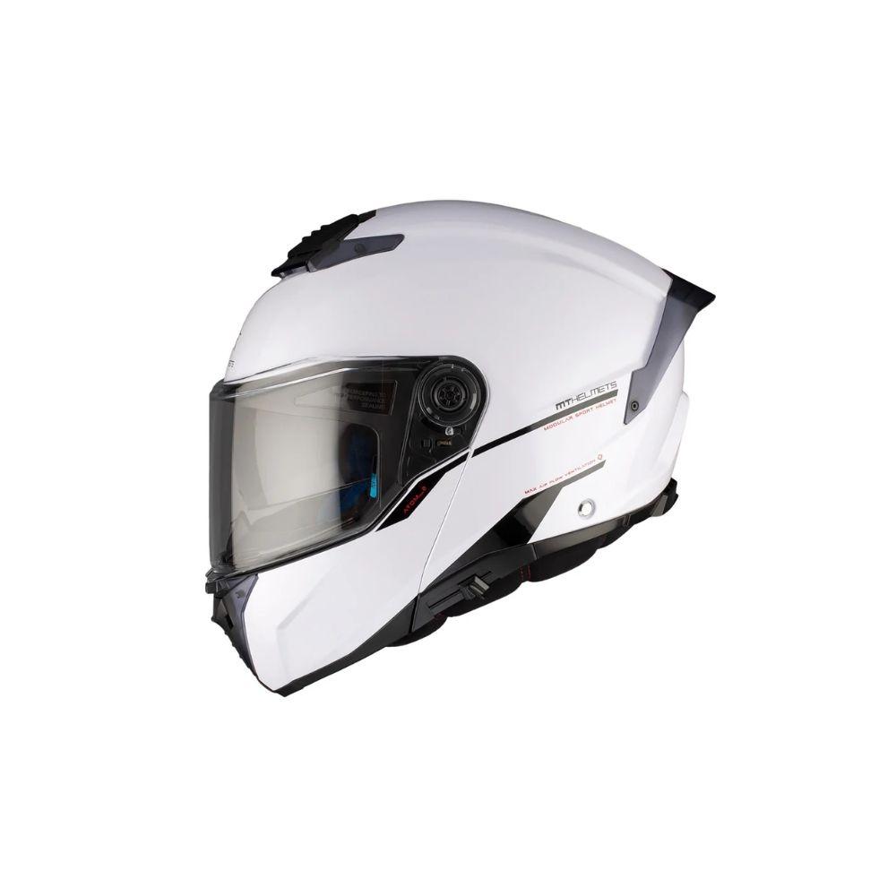 Casco modular MT Atom 2 SV SOLID A0 BRILLO L