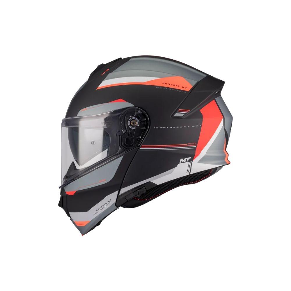 Casco modular MT Genesis SV 22.06 RACCOON B5 MATE