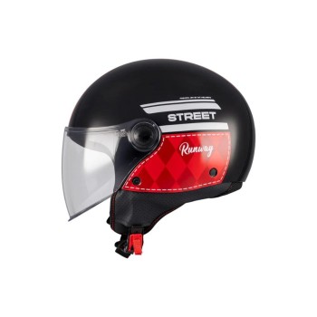 Casco MT Street S Runway B5 Brillo