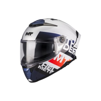 Casco MT Thunder 4 SV Waves A17 Brillo