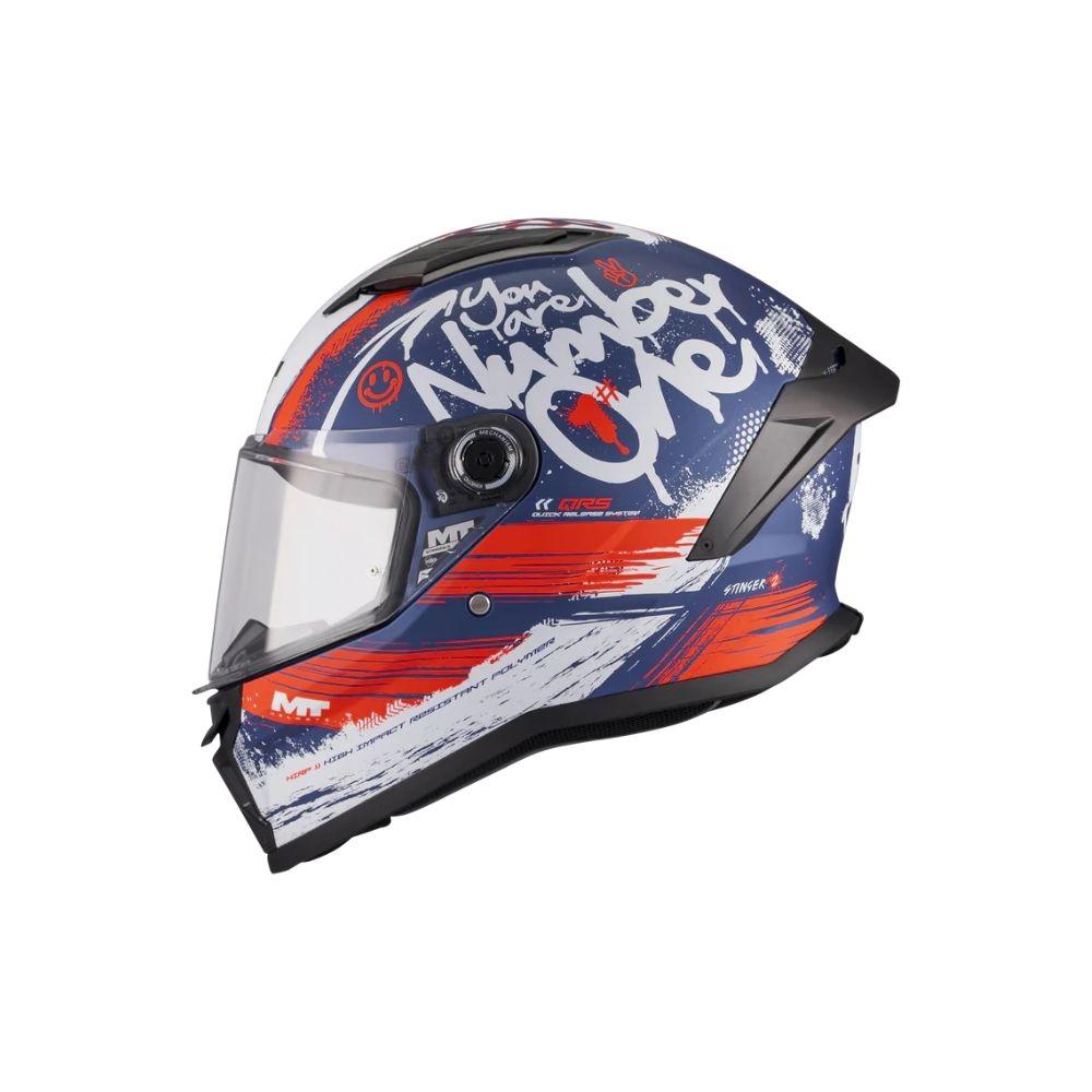 Casco MT Stinger 2 Kids Rocket C17 Mate