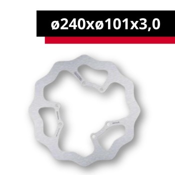Disco de Freno Galfer Delantero-Trasero  240X 101x3
