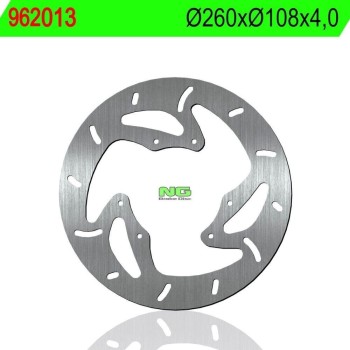 Disco Freno Delantero NG Brakes 013 260X108X4