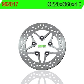 Disco Freno Delantero-Trasero NG Brakes 017 220X60X4