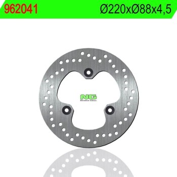 Disco Freno Trasero NG Brakes 041 220X88X4,5