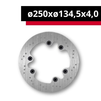 Disco Freno Trasero NG Brakes 065 250X134,5X4