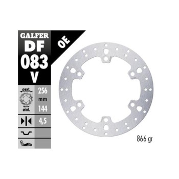 Disco de freno Galfer DF083V para Honda Forza 350