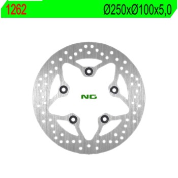 DISCO DE FRENO NG 1262 KAWASAKI ZRX  TRASERO