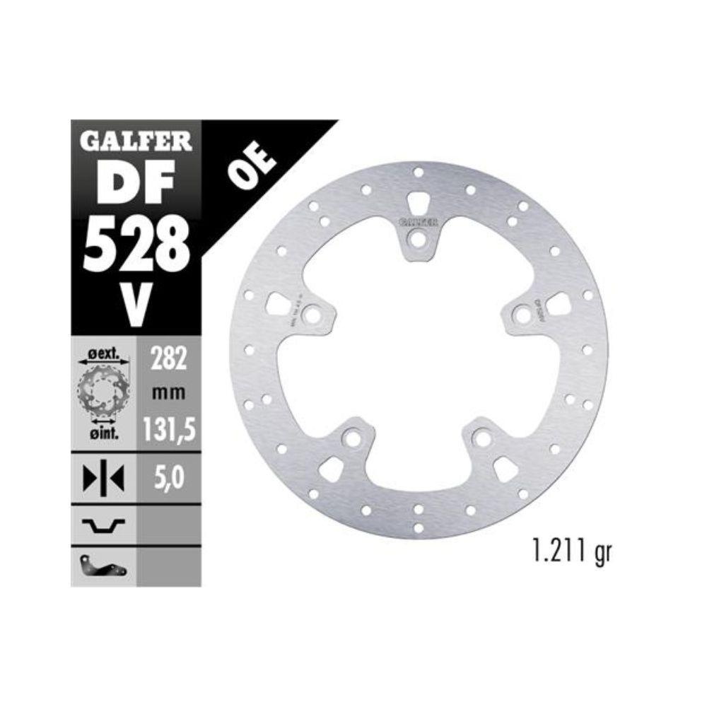 Disco de freno Galfer DF528V para Yamaha TMAX 530 / 560