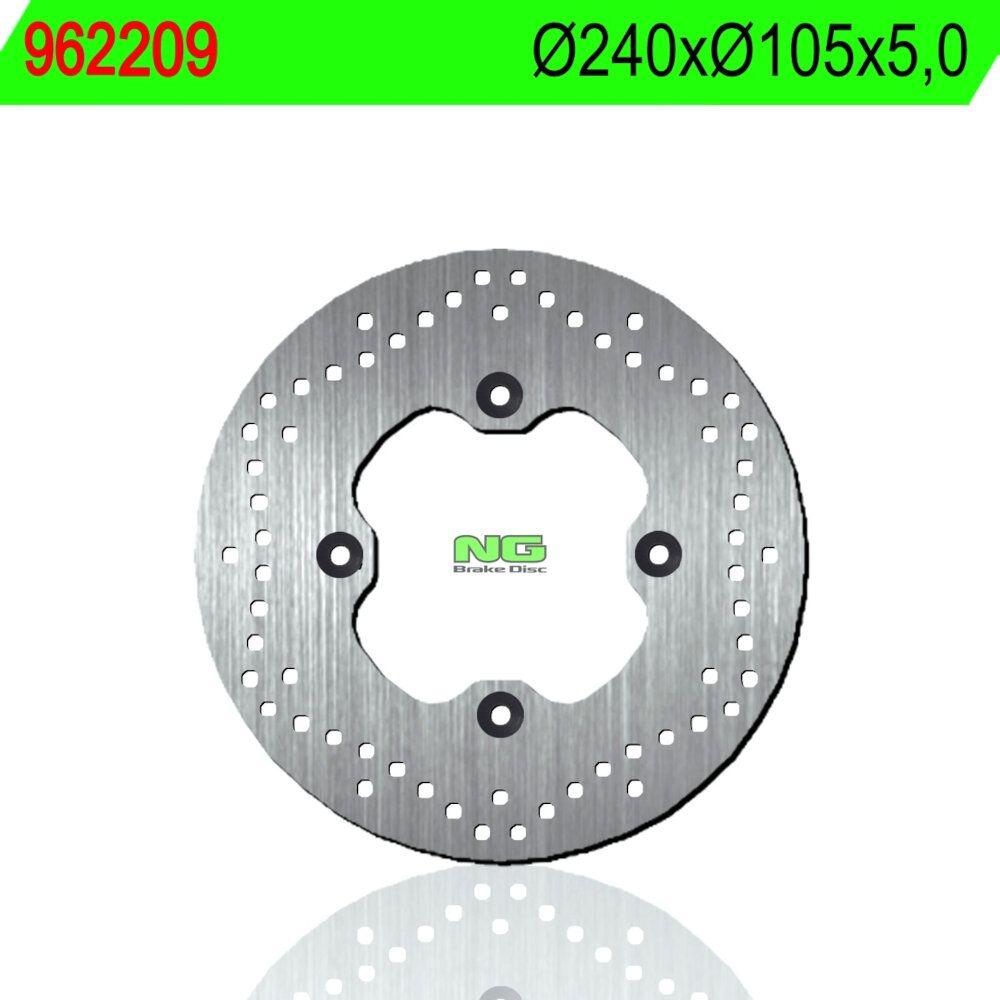DISCO FRENO NG TRASERO HONDA SH-125 I 09-16