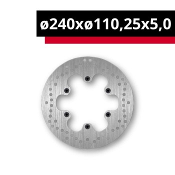 Disco Freno Trasero NG Brakes 325 240X110X5,0