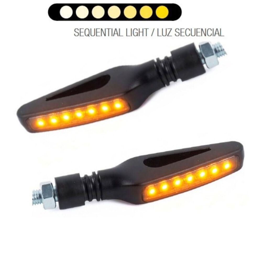 JUEGO DE INTERMITENTES LEDS FRE925NER
