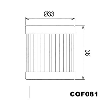 Filtro de Aceite Champion COF081 Aprilia 125 Habana 125 cc  99-02