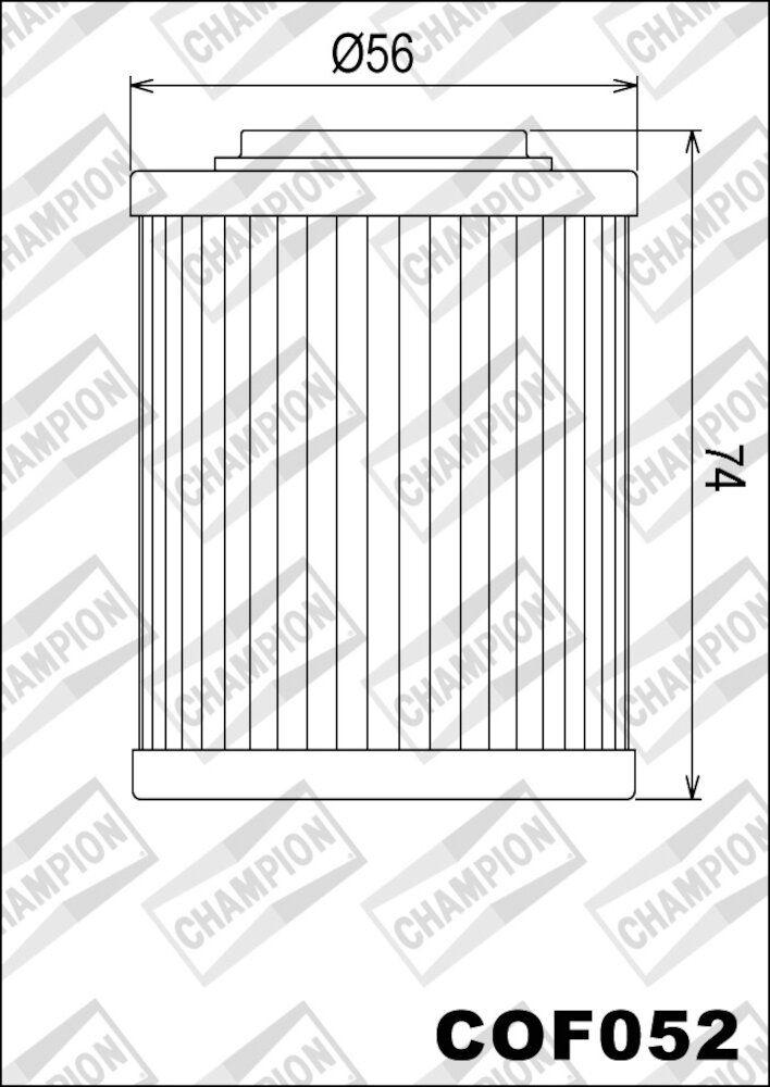 FILTRO ACEITE COF052 / X312