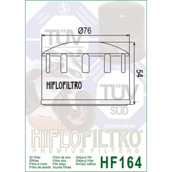 FILTRO DE ACEITE HIFLOFILTRO HF164