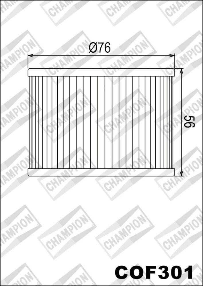 FILTRO ACEITE COF301 / X315 / HF401