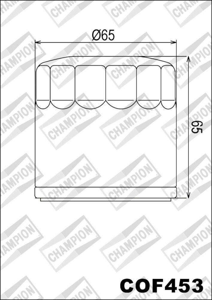 FILTRO ACEITE COF453 / F310