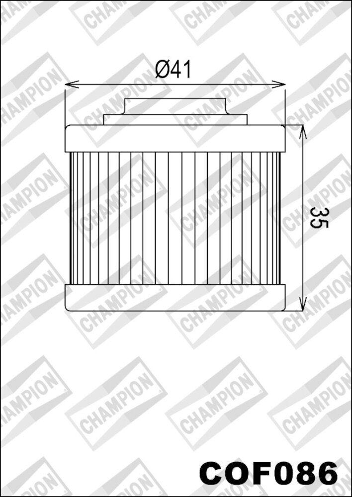 FILTRO ACEITE COF086 SCARABEO-125