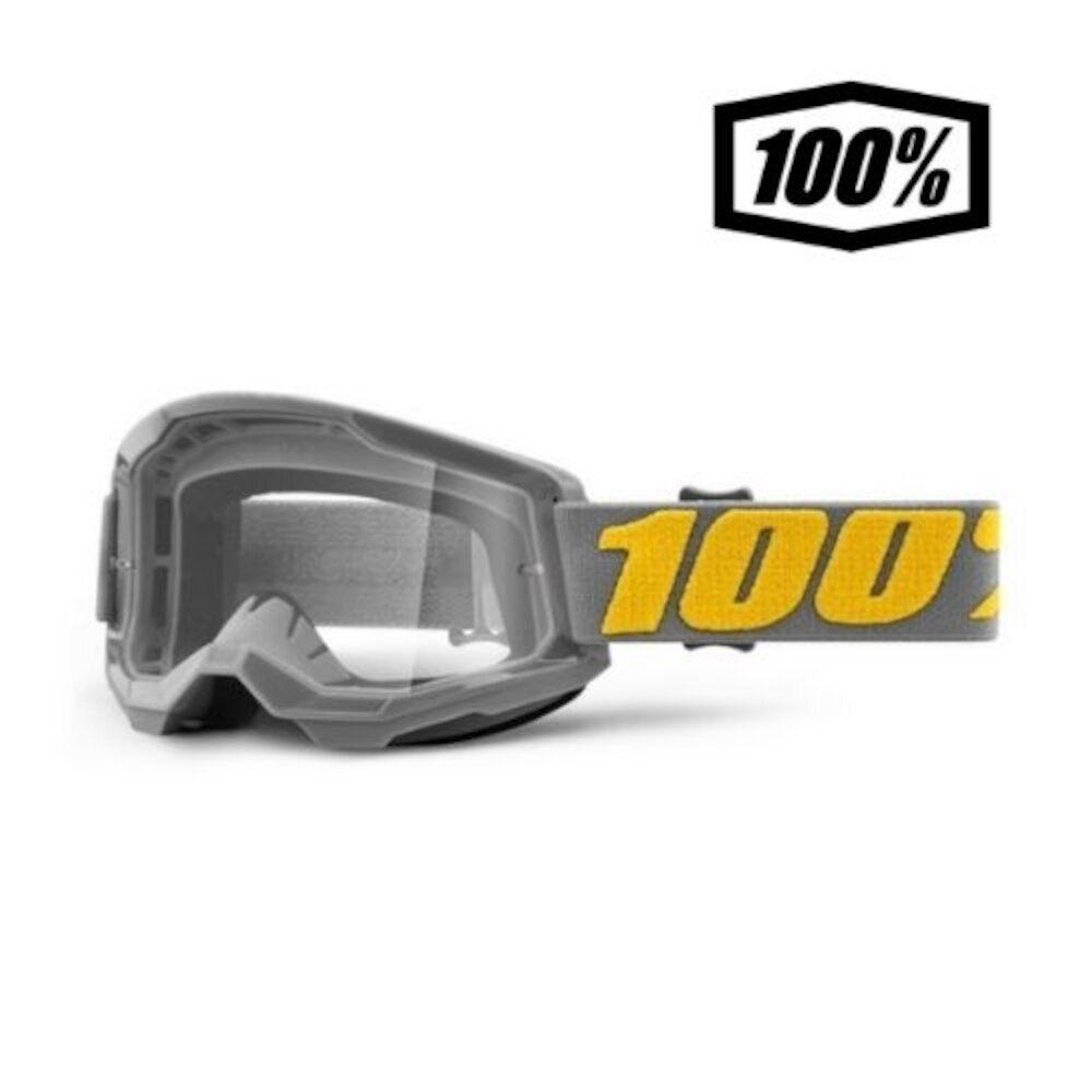 GAFAS OFF ROAD 100%  STRATA 2 IZIPIZI TRASNPARENTE