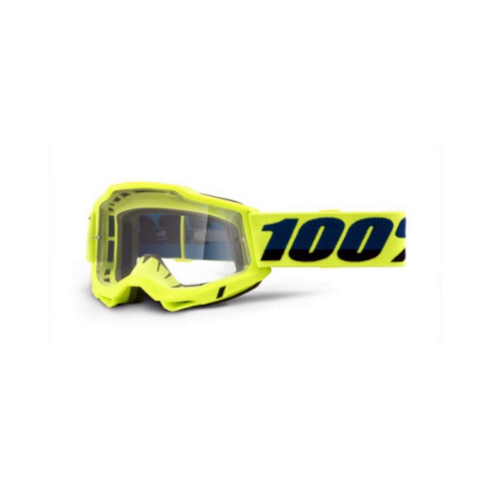 GAFAS OFF ROAD 100%  ACCURI 2 AMARILLO TRANSPARENT