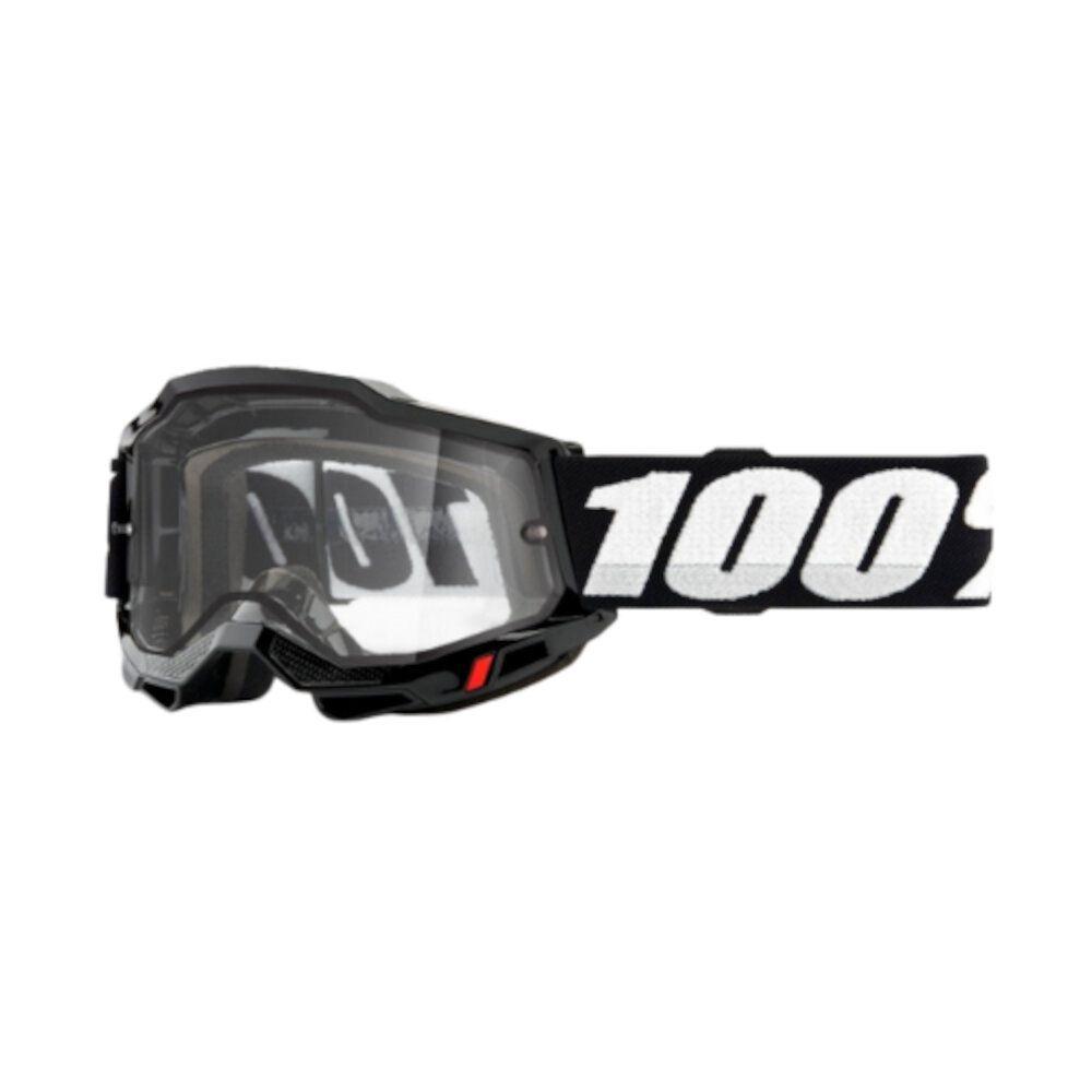 GAFAS OFF ROAD 100% ACCURI 2 ENDURO NEGRA TRANSP