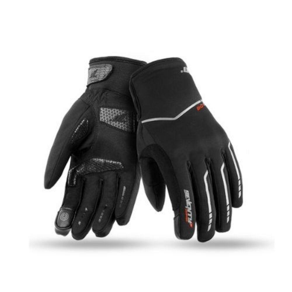 Guantes Seventy SD-C49 Invierno Urban Hombre negro/gris