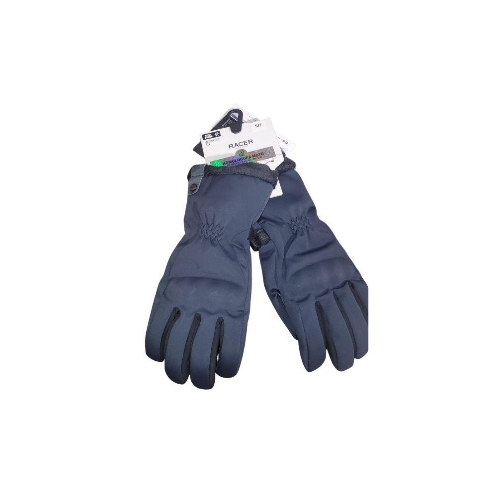 Guantes de moto para mujer Racer Sara 2 Azul Navy