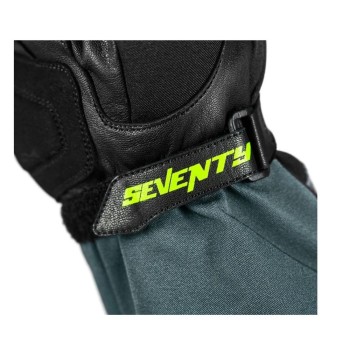 Guantes SD-T57 Giau Hombre Negro/Gris/Amarillo Flúor