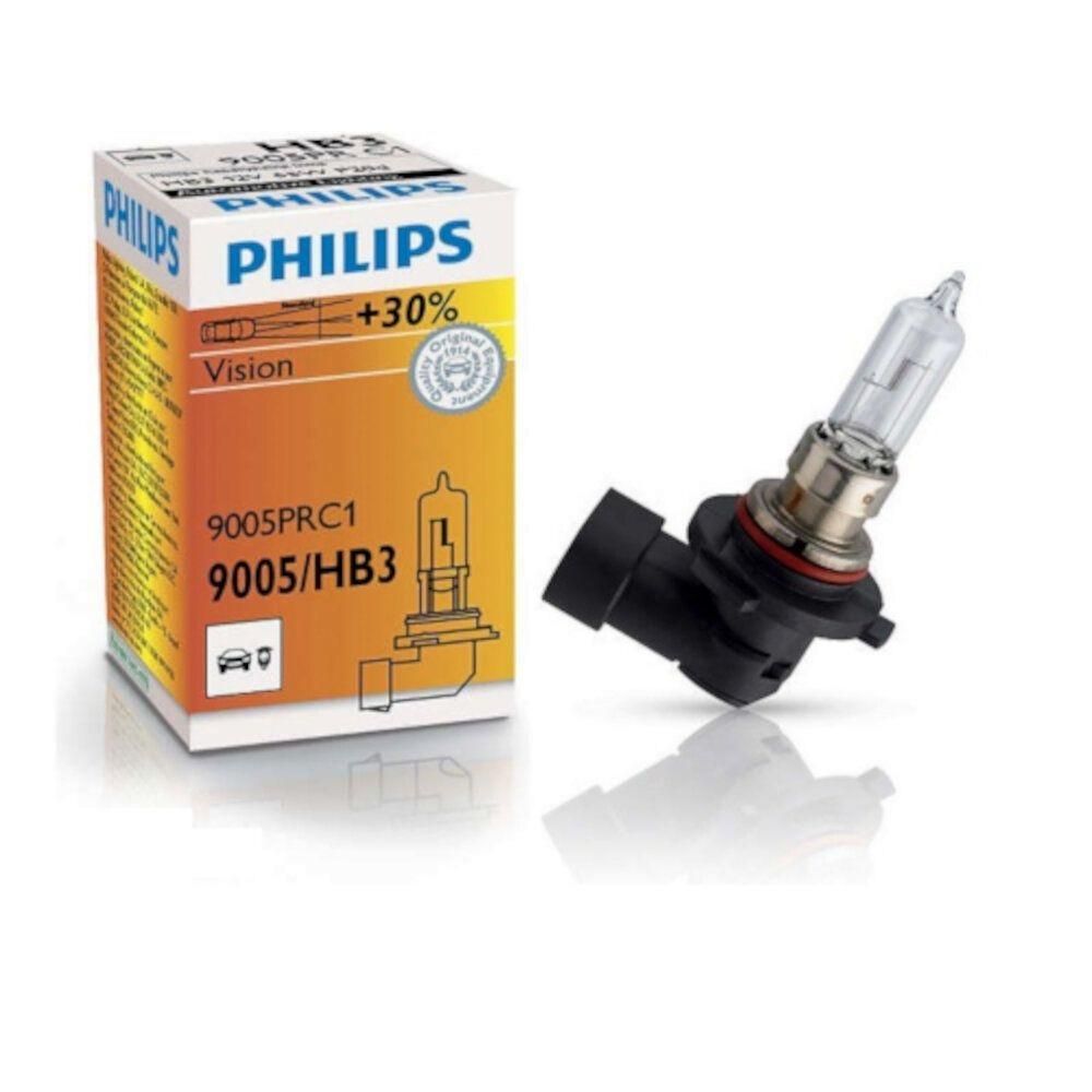 LAMPARA PHILIPS HALOGENA HB3 12V 65W P20D