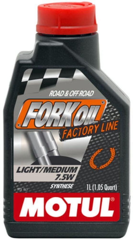 MOTUL FORK OIL FACTORY LINE MED/LIGHT 7,5W 1 LITRO