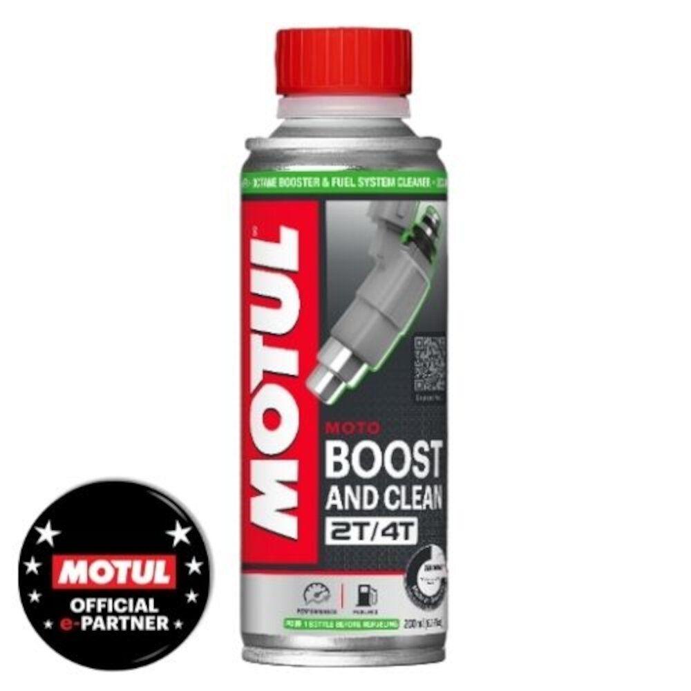 Aditivo para gasolina MOTUL Boost and Clean Moto 200 ml