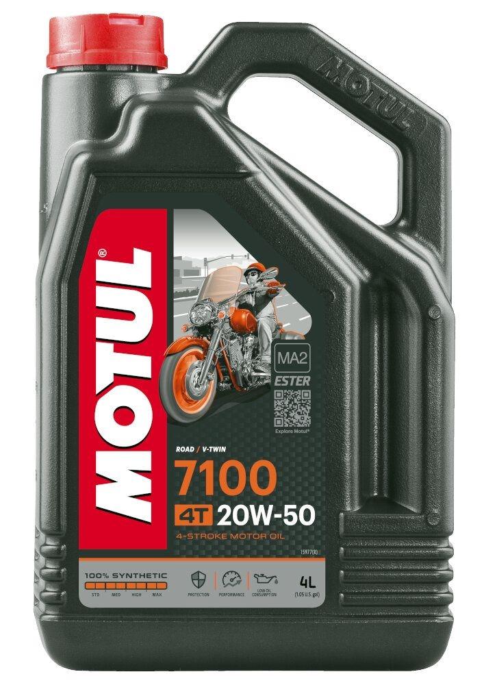 Aceite de motor MOTUL 7100 20W50 4T 4 Litros