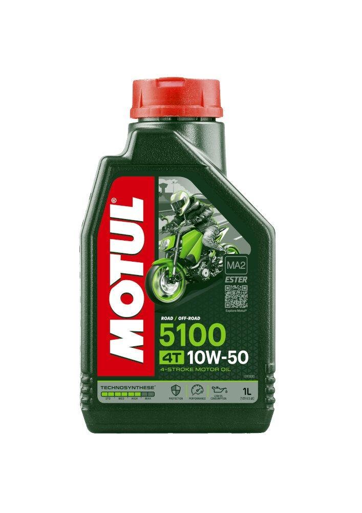 Aceite de motor MOTUL 5100 10W50 4T 1 Litro
