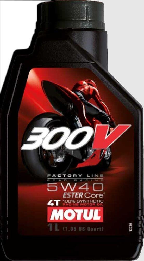 Motul 300V Factory Line Road Racing 5W40 4 Litros   Aceite 100% sintético para competición