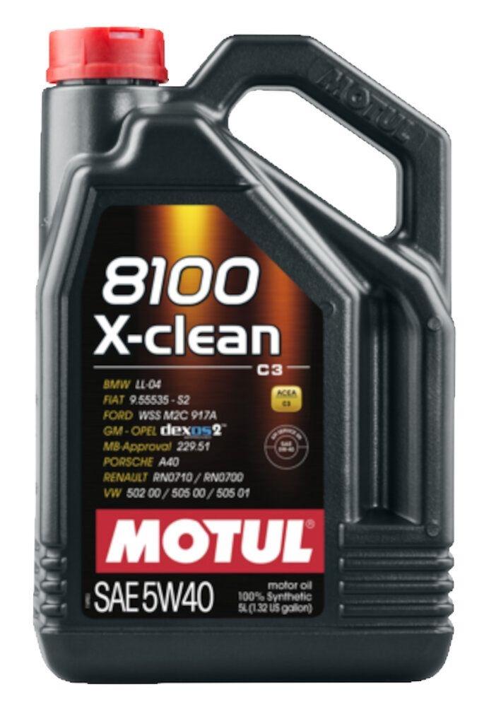 MOTUL 8100 X-CLEAN 5W40 5 L