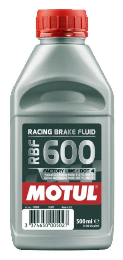 MOTUL RACING BRAKE RBF 600 DOT 4 0,5 LITRO